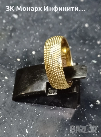 Златен пръстен/585/, снимка 3 - Пръстени - 52656868