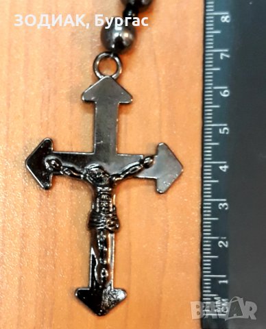 Гердан / Броеница ХЕМАТИТ, снимка 2 - Колиета, медальони, синджири - 32350785