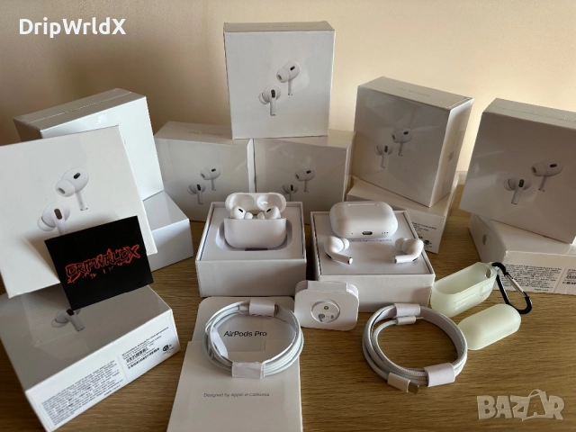 Apple AirPods Pro 2nd Gen Комбо с Кейс, снимка 6 - Bluetooth слушалки - 52941316