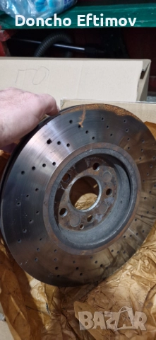 Е 280 Спирачен диск + накладки , снимка 6 - Части - 52256699