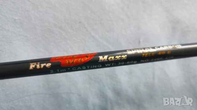 Въдица с макара и монтаж за щука, 25 лв., снимка 4 - Въдици - 45047001