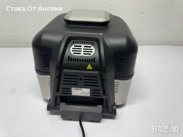  Еър Фрайър - Tower 5.6L, 5 In 1Grill Black, снимка 7 - Мултикукъри - 51107055