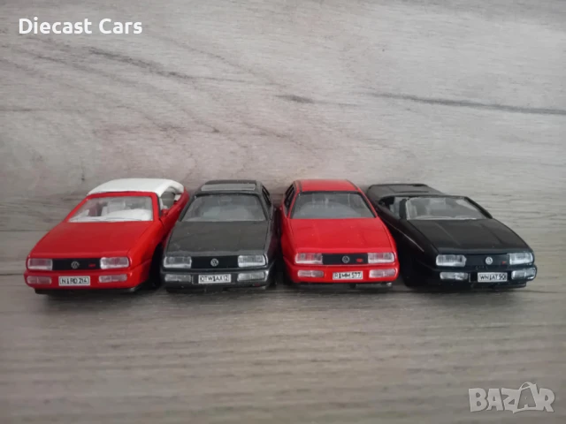 VW Jetta, Golf, Scirocco, Corrado, Santana. Conrad, Schabak 1:43 