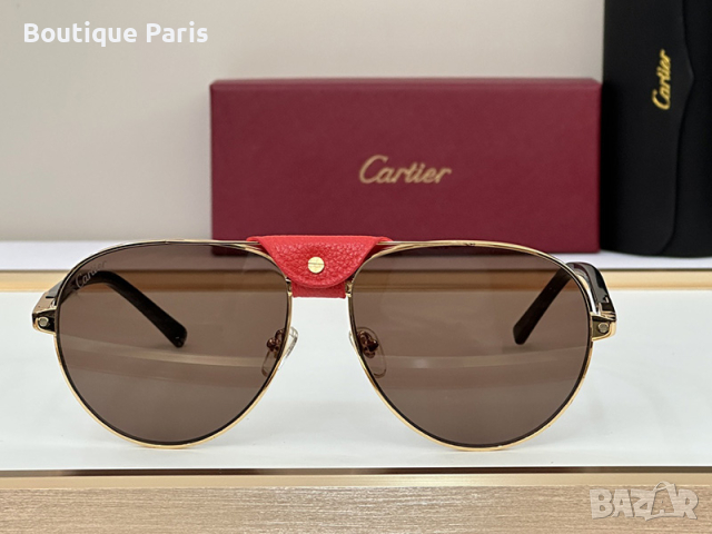 Cartier Santos Dumont слънчеви очила, снимка 3 - Слънчеви и диоптрични очила - 44852154