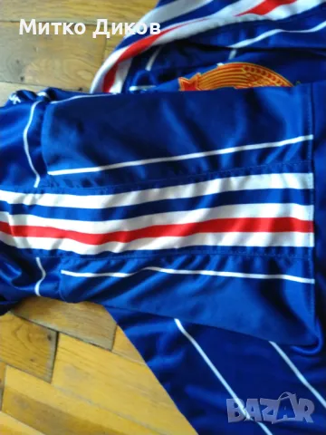 Югославия футболна тениска Адидас 1982г №11 размер М, снимка 7 - Футбол - 48057134