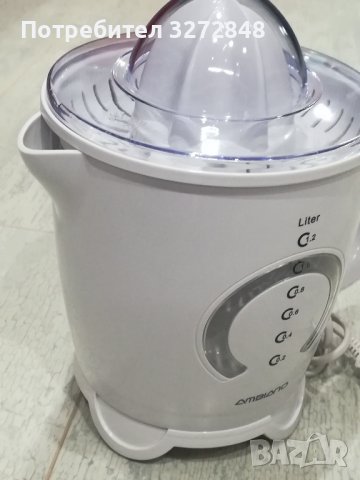 Електрическа цитрус преса 1,2л /немска , снимка 9 - Сокоизстисквачки и цитрус преси - 43360530