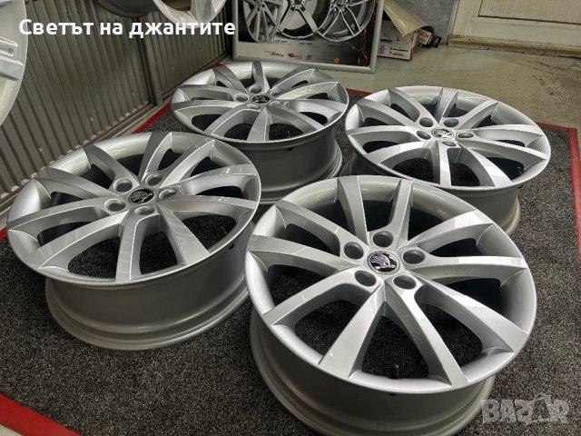 Джанти 18 Цола 5х112 Skoda Karoq Kodiaq Superb / VW Tiguan Passat / Seat Terraco / Нови Оригинални , снимка 5 - Гуми и джанти - 39604539