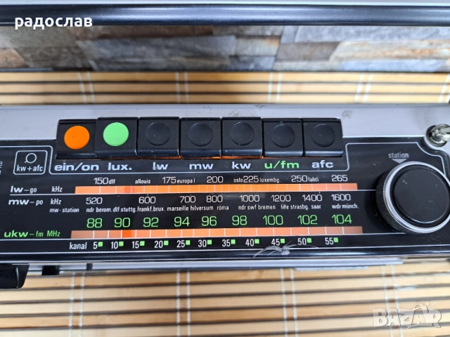 Telefunken Bajazzo Compact 3000, снимка 7 - Радиокасетофони, транзистори - 52816621