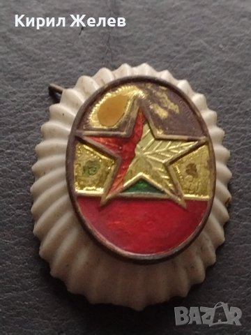 Рядка военна кокарда от соца стара за КОЛЕКЦИЯ ДЕКОРАЦИЯ 42721, снимка 4 - Други ценни предмети - 43707150