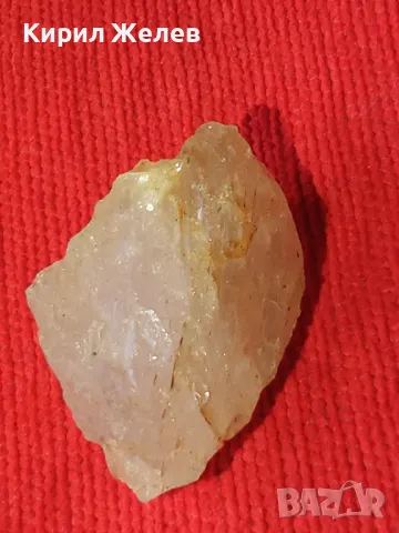МЛЕЧЕН КВАРЦОВ КРИСТАЛ - САМОРОДЕН КЪС СКЪПОЦЕНЕН МИНЕРАЛ за КОЛЕКЦИЯ 75631, снимка 11 - Колекции - 35681322
