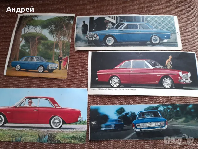Стари снимки Ford Taunus, снимка 2 - Други ценни предмети - 48509069