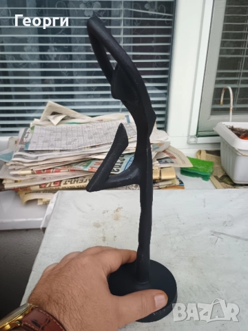 Метална статуетка-25, снимка 5 - Антикварни и старинни предмети - 52350450