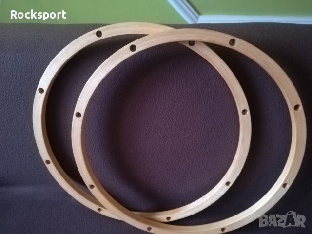woodhoop maple 16" diameter, 8 holes