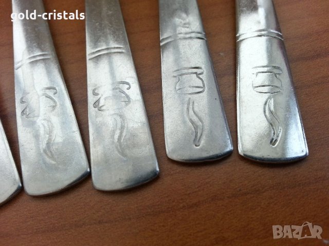 Лъжички за кафе Петко Денев, снимка 3 - Антикварни и старинни предмети - 33126673