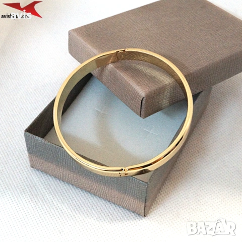 Гривна с 14К златно покритие 234837, снимка 2 - Гривни - 53028529