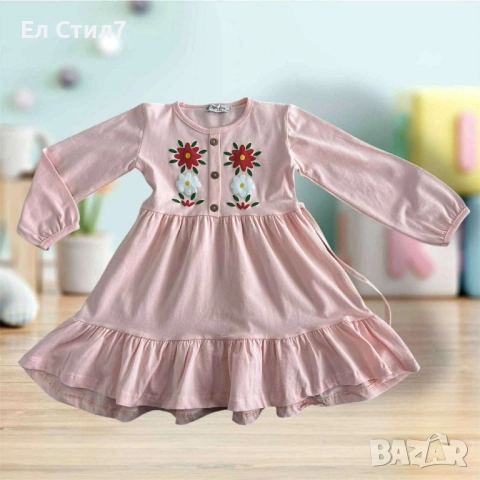 📌Детска рокля🌸 📏 Размер: 3-4г, 4-5г 💰 Цена – 29лв/14.83 € 📦🚀 Доставка Спиди