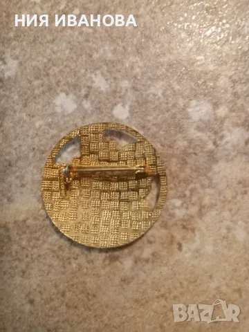 Метална брошка, снимка 2 - Други - 48667568