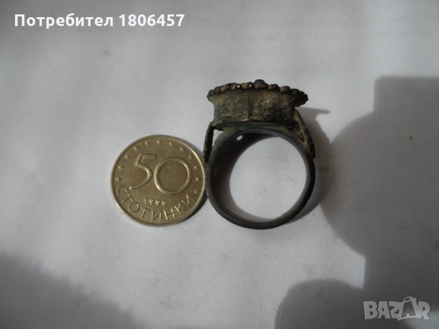стар възрожденски пръстен, снимка 4 - Антикварни и старинни предмети - 28327146