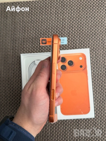 НОВ! 1Tb *ЛИЗИНГ* iPhone 17 Pro Cosmic Orange / ГАРАНЦИЯ Айфон, снимка 9 - Apple iPhone - 53455526