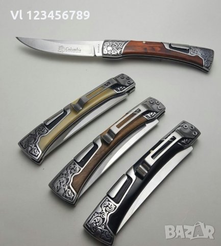 Джобен нож Columbia B-3165 - 90х210мм, снимка 2 - Ножове - 28480599