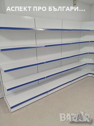 Крайстенен стелаж Н/185, 40/4*30, снимка 8 - Стелажи и щандове - 52157598