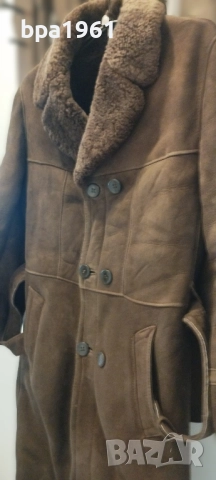 Дълъг мъжки кожух, снимка 3 - Палта - 52814754