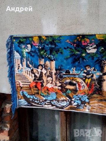 Старинен ковьор,покривка за стена #58, снимка 3 - Антикварни и старинни предмети - 27293471