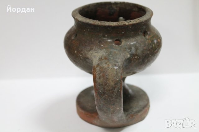 Керамичен съд за тамян , снимка 2 - Антикварни и старинни предмети - 35095183