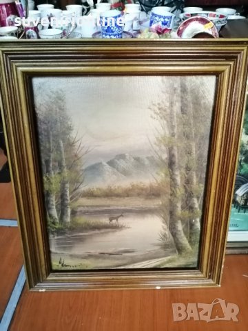 Картина масло на платно, снимка 5 - Картини - 39075958