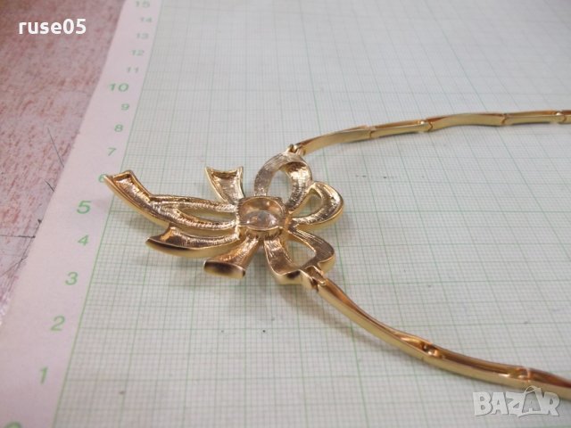 Колие с камъни имитационна бижутерия, снимка 12 - Колиета, медальони, синджири - 32668889