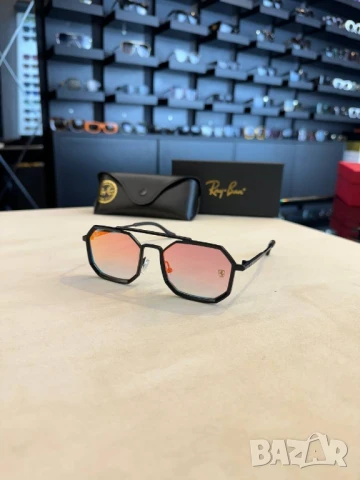 очила с черен обикновен калъф и ув защита ray ban prada , снимка 10 - Слънчеви и диоптрични очила - 50731604