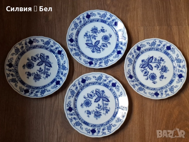 Комплект от винтидж чинии Tirschenreuth Porzellan- Бавария