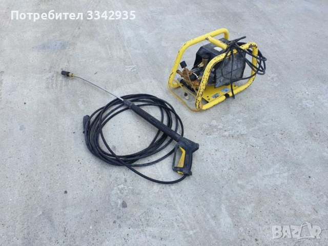 професионална монофазна водоструйка керхер hd 600 karcher, снимка 8 - Други машини и части - 36406105