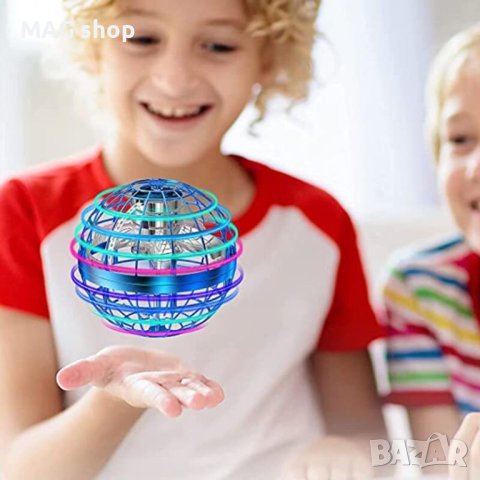 ПРОМО! Летяща Топка FLYNOVA PRO Бумеранг с радиоконтрол LED светлини дрон, снимка 7 - Други - 43121924