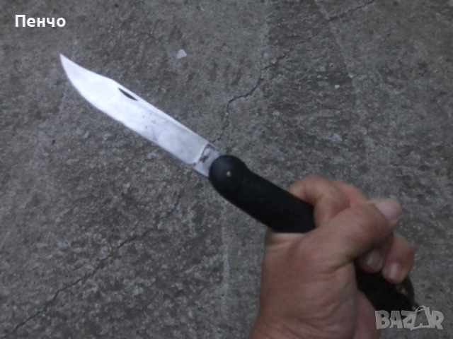 стар пастирски /овчарски/ нож - СССР , снимка 10 - Ножове - 51839087