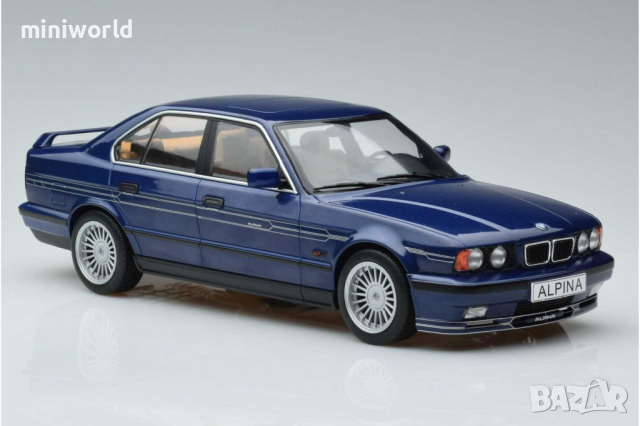 BMW ALPINA B10 4.6 E34 1994 - мащаб 1:18 на MCG моделът е нов в кутия, снимка 4 - Колекции - 44894039