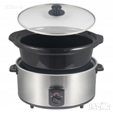 Slow Cooker тенджера Royalty Line SLC1012/SLC1013 – спестява време, съхранява вкуса, снимка 6 - Съдове за готвене - 52507728