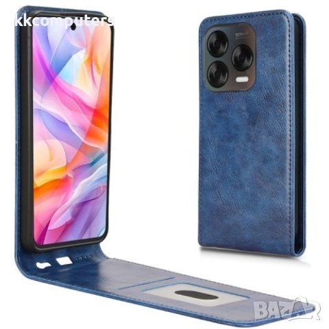 ZTE Blade V70 Design / V70 Vita Flip3 Magnetic Кожен Калъф и Скрийн Протектор, снимка 2 - Калъфи, кейсове - 51433908