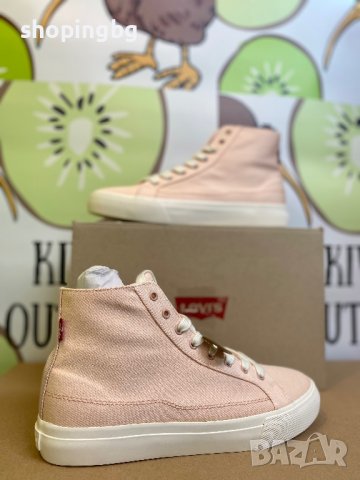 Дамски кецове Levi’s Light Pink - 42, снимка 1 - Кецове - 40192549