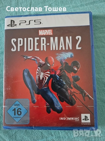 Продавам игра Marvel's Spider-Man 2 за Sony Playstation 5 (PS5)