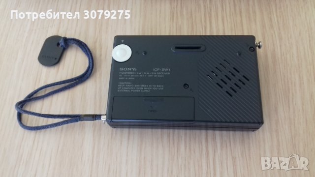 Sony ICF-SW1 комплект, снимка 6 - Радиокасетофони, транзистори - 43550326