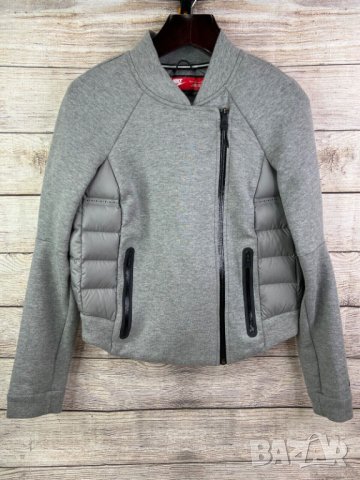 NIKE 683938-012 Tech Fleece Aeroloft Бомбър Яке Гъши Пух (M), снимка 7 - Якета - 43802953