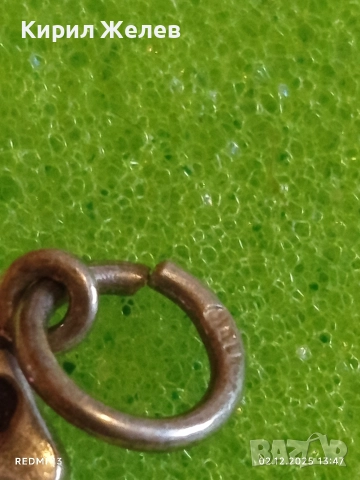 Сребърна висулка СЛОНЧЕ с розов кварц елегантен дизайн 36591, снимка 7 - Колиета, медальони, синджири - 52625426