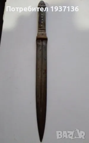 Стара българска кама рядка 28 см, снимка 1