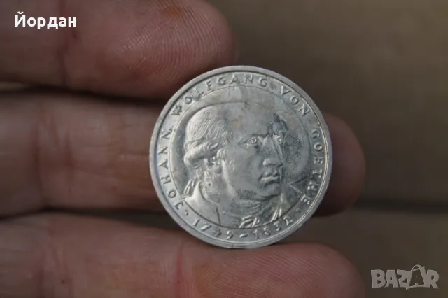 Монета 5 ''Deutsche mark'' 1982-ра година