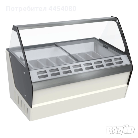 Професионална витрина за сладолед – капацитет 16 х 5 литра