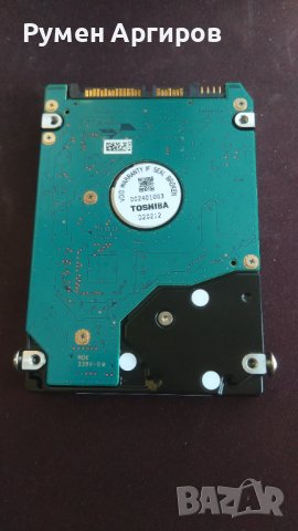 Toshiba 320GB 2.5' SATA3 HDD MK3261GSYN Твърд диск за лаптоп, снимка 2 - Твърди дискове - 43556793