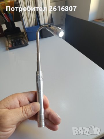 Прожектор телескопичен с гъвкаво рамо, снимка 2 - Други инструменти - 43582062