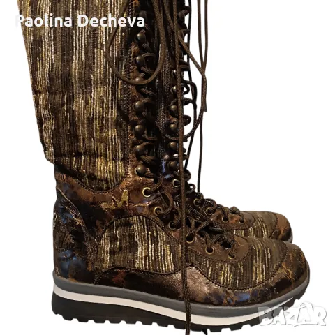 Дамски ботуши и боти от ест.кожа, снимка 6 - Дамски боти - 49550274