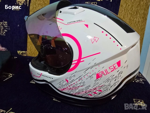 Мото каска HJC Pulse street design, снимка 7 - Аксесоари и консумативи - 53541377